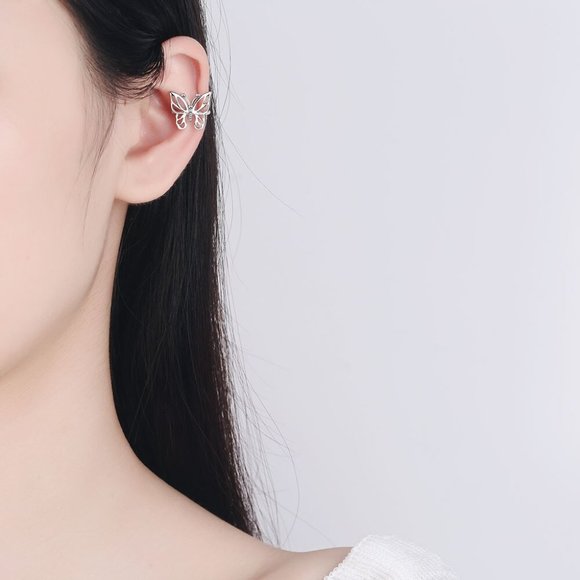 925 sterling silver high quality crystal zircon earrings for Woman, K313 - Picture 4 of 6